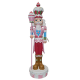 XR13124 RESIN NUTCRACKER w/CUPCAKE,24"