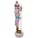 XR13124 RESIN NUTCRACKER w/CUPCAKE,24"