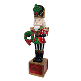 XM12385 RESIN NUTCRACKER ON BASE,48.75in-1P