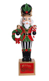 XM12385 RESIN NUTCRACKER ON BASE,48.75in-1P