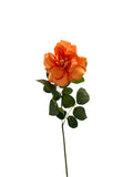 FL13508 VELVET OPEN ROSE SPRAY 25"