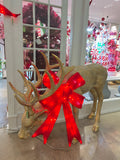 XR13382 RESIN HEAD DOWN REINDEER 48.5"
