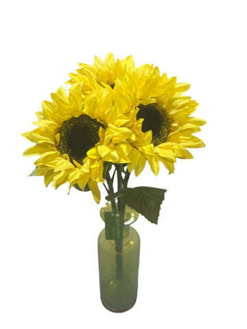 FN20061  SUNFLOWER BUNDLEx3 (NAT) 24"