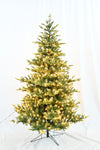 XM30142 ASPEN FIR XMAS TREEx3321 TIPS 1030 LED D59"x9'H