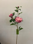 FL13614 CAMELLIA SPRAY (NAT) 33.5"