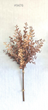 AU10135 BUTTON LEAF BUNDLEx3,28"