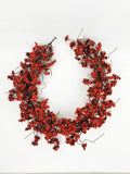 BE10291 BERRY GARLAND,6'-1/6P