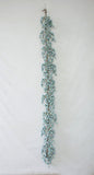 BE10422 ICED METALLIC CARBAPPLE GARLAND,6'