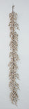 BE10422 ICED METALLIC CARBAPPLE GARLAND,6'