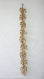 BE10422 ICED METALLIC CARBAPPLE GARLAND,6'