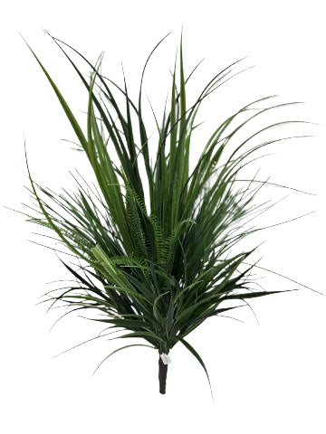 BG10689 MIXED GRASS/FERN BUSH(UV),36.5in-6P