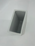 CB4005 CERAMIC RECTANGLE POT   7x3.75x10"