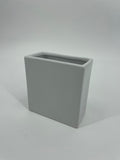 CB4006 CERAMIC RECTANGLE POT   5x3x5.5"