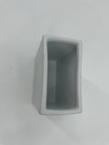 CB4006 CERAMIC RECTANGLE POT   5x3x5.5"