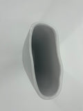 CB4019 CERAMIC TAPERED OVAL POT   D8x4x13"H