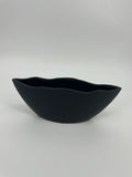 CB4020 CERAMIC TAPERED OVAL BOWL   D13x3.5x5"H