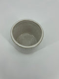 CB4034 CERAMIC ROUND POT w/LEG   D4.5x4.5"H
