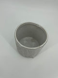 CB4035 CERAMIC ROUND POT w/LEG   D5.5x6"H