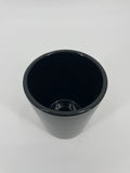 CB4051 CERAMIC TAPERED RND POT   D5x5.5"H
