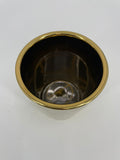 CB4051 CERAMIC TAPERED RND POT   D5x5.5"H