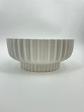 CB4058 CERAMIC LOW RND BOWL   D12x5.5"H