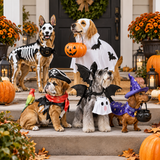 HR10006 ENGLISH BULLDOG IN PIRATE COSTUME,18"