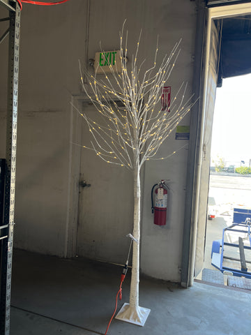 TRL10021 BIRCH TREEx108 LED LITS 8'