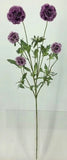 FL13741 SCABIOSA PODS SPRAYx5,38"