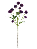 FL13763 POMPOM SPRAYx10 24"