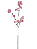 FL13827 MINI ROSE BRANCH 46.5"