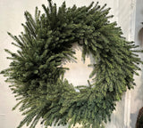 GW3448 PINE WREATH
