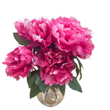 PA20008 PEONY IN GLASS 16"