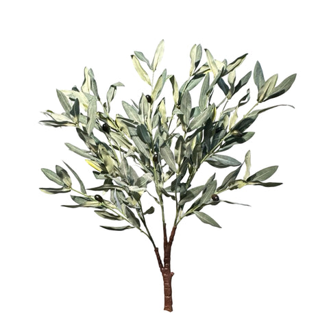 SY20028 OLIVE FRUIT TREE BRANCH 24"