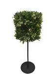 UVT1054 JASMINE ROUND TREE w/STAND (UV) D18.5x42"