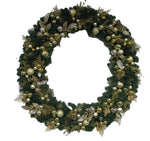 XM14056 MIXED PINE/ORNAMENT WREATH (KD) 60"