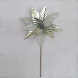 XM14685 METALLIC/GLITTER POINSETTIA SPRAY