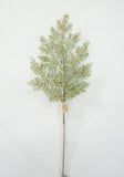 XM14691 SNOWY CEDAR/METALLIC MINI BERRY SPRAY,32"