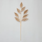 XM14806 GLITTER EDGED LAUREL SPRAY,27.5"