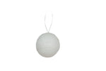 XO1052 SNOWBALL ORNAMENT D5"