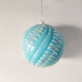 XO1118 SWIRL BALL w/GLITTER,8"