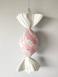XO1119 SWIRL CANDY ORN w/SPRINKLE,19"