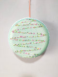 XO1129 MACARON w/SPRINKLE ORN,8"