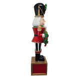 XM12385 RESIN NUTCRACKER ON BASE,48.75in-1P