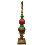 XR13125 RESIN FINIAL TOPIARY,61"