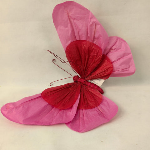 AC10221 PAPER HANGING BUTTERFLY,19.5"