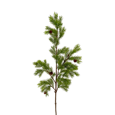 XM12114 PINE SPRAY w/PINECONE,38.5in-12P/72