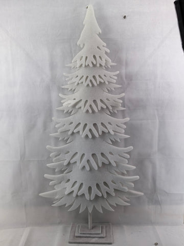 XM20141 WHITE CHRISTMAS TREE,7'-1P