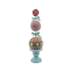 XR13047 RESIN CANDY TOPIARY ON URN,28in